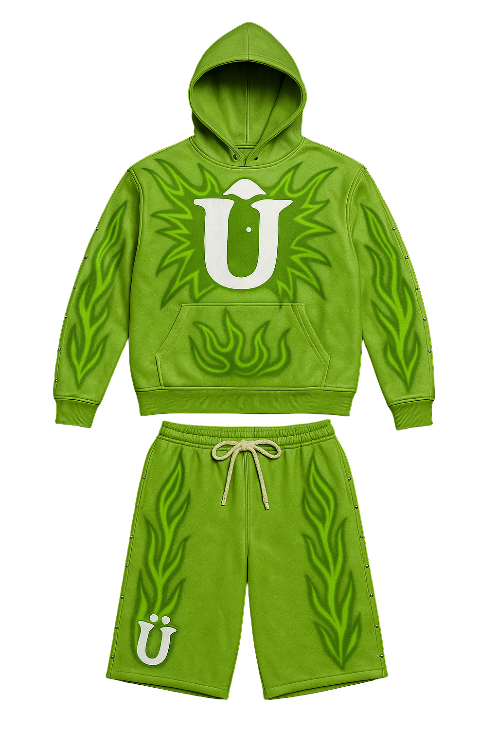 Fire U Set (Lime Green)