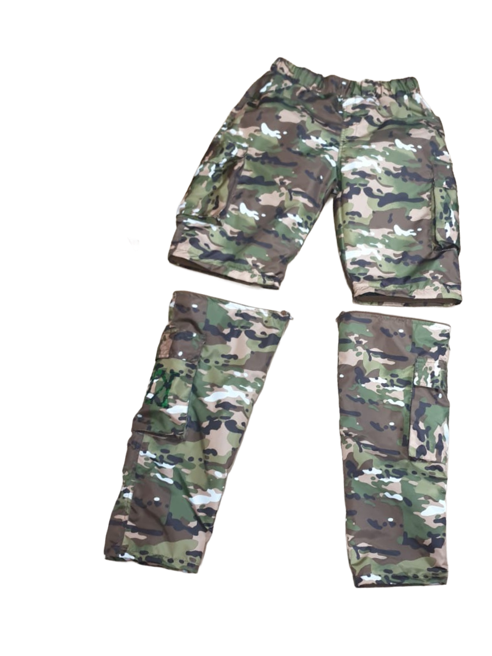 F25 Nylon Cargo Ports (Pants/Shorts) (Camo Brown)