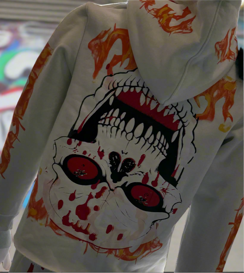 Skely Hoodie (White)