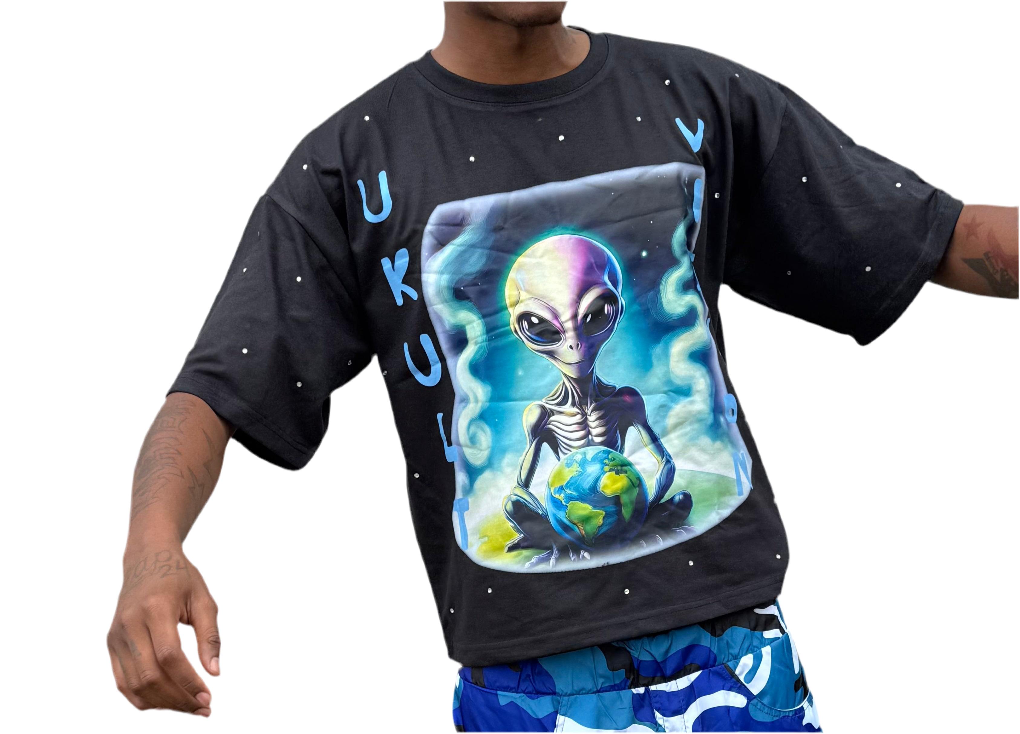 UkultVision Rhinestone Shirt