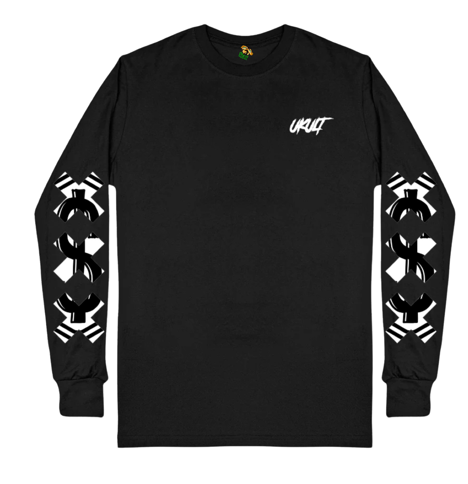 Whiteout $ Longsleeve Tee (Black)