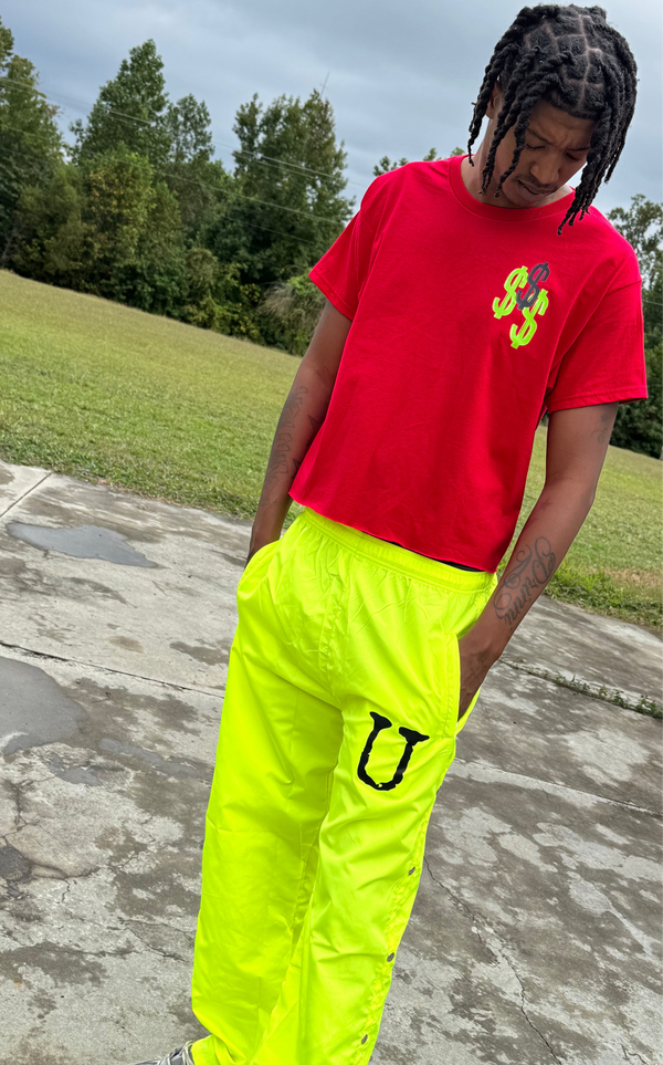 Daily Nylon Pants (Lime)