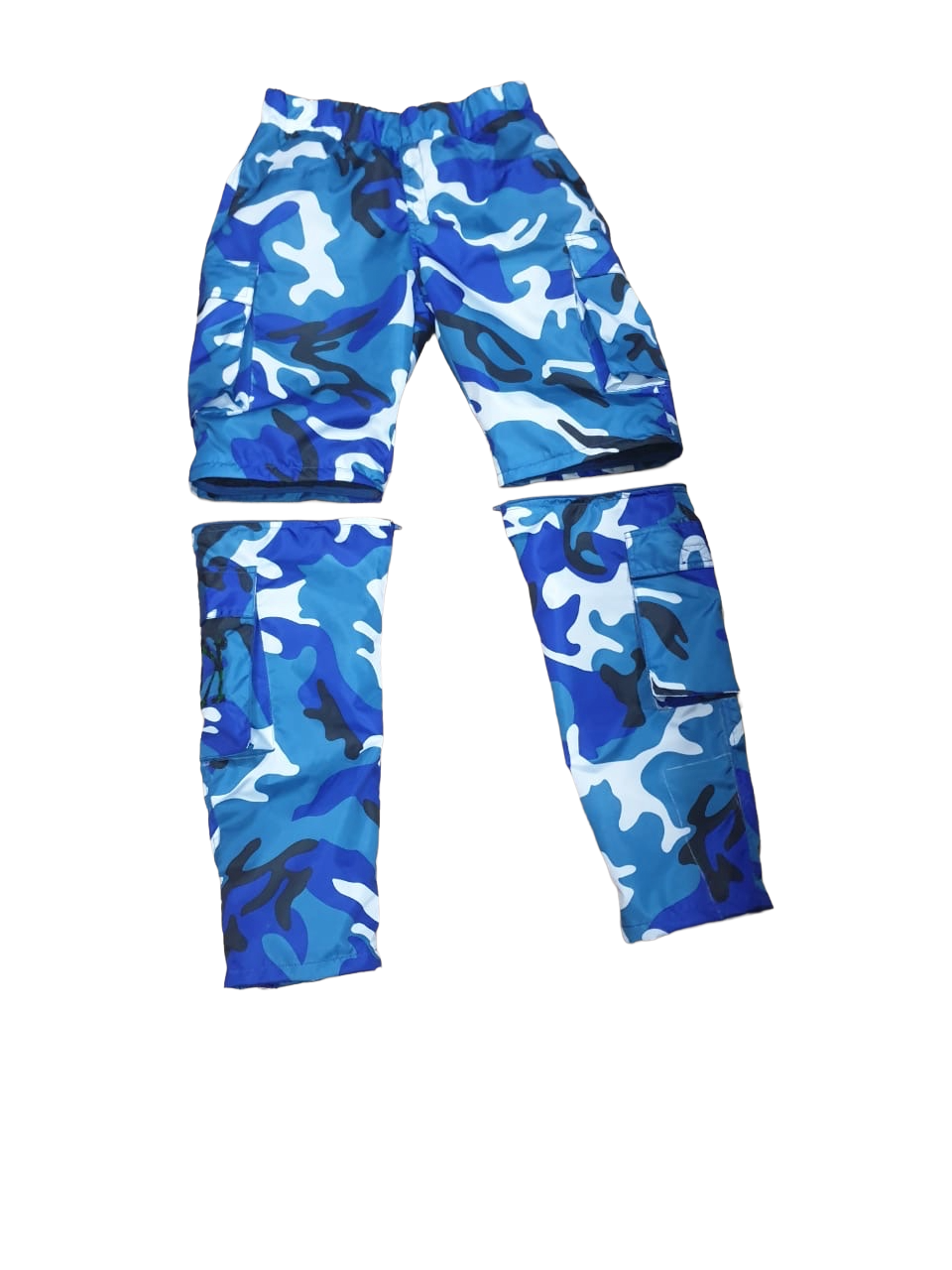 F25 Nylon Cargo Ports (Pants/Shorts) (Camo Blue)