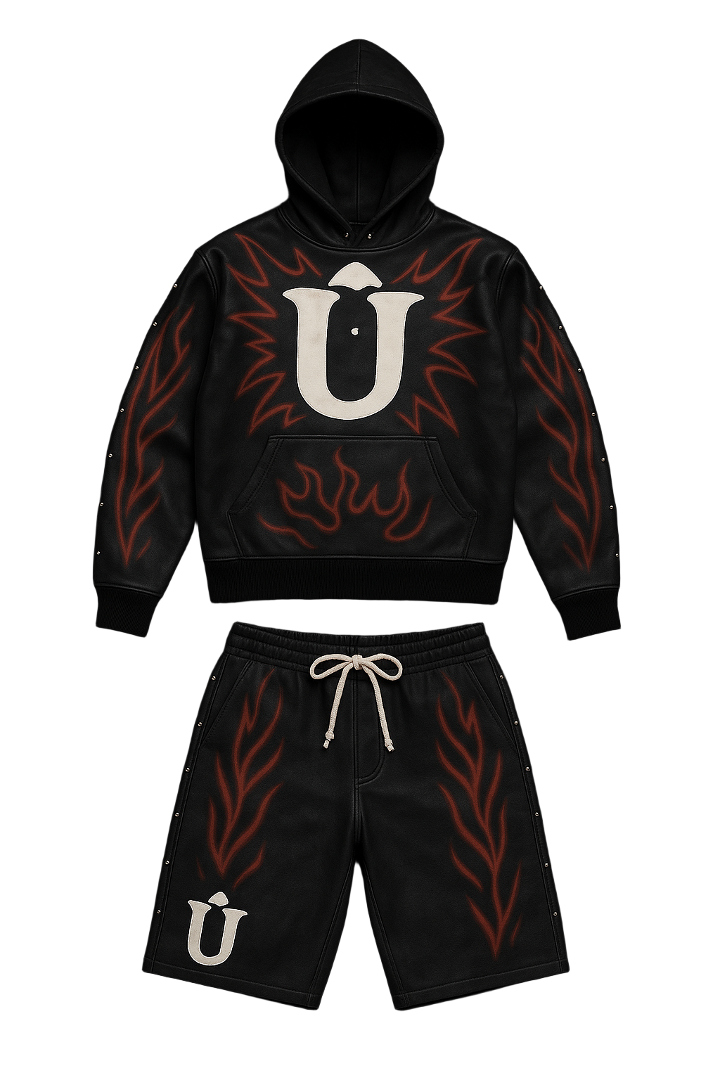 Fire U Set (Black/Red)