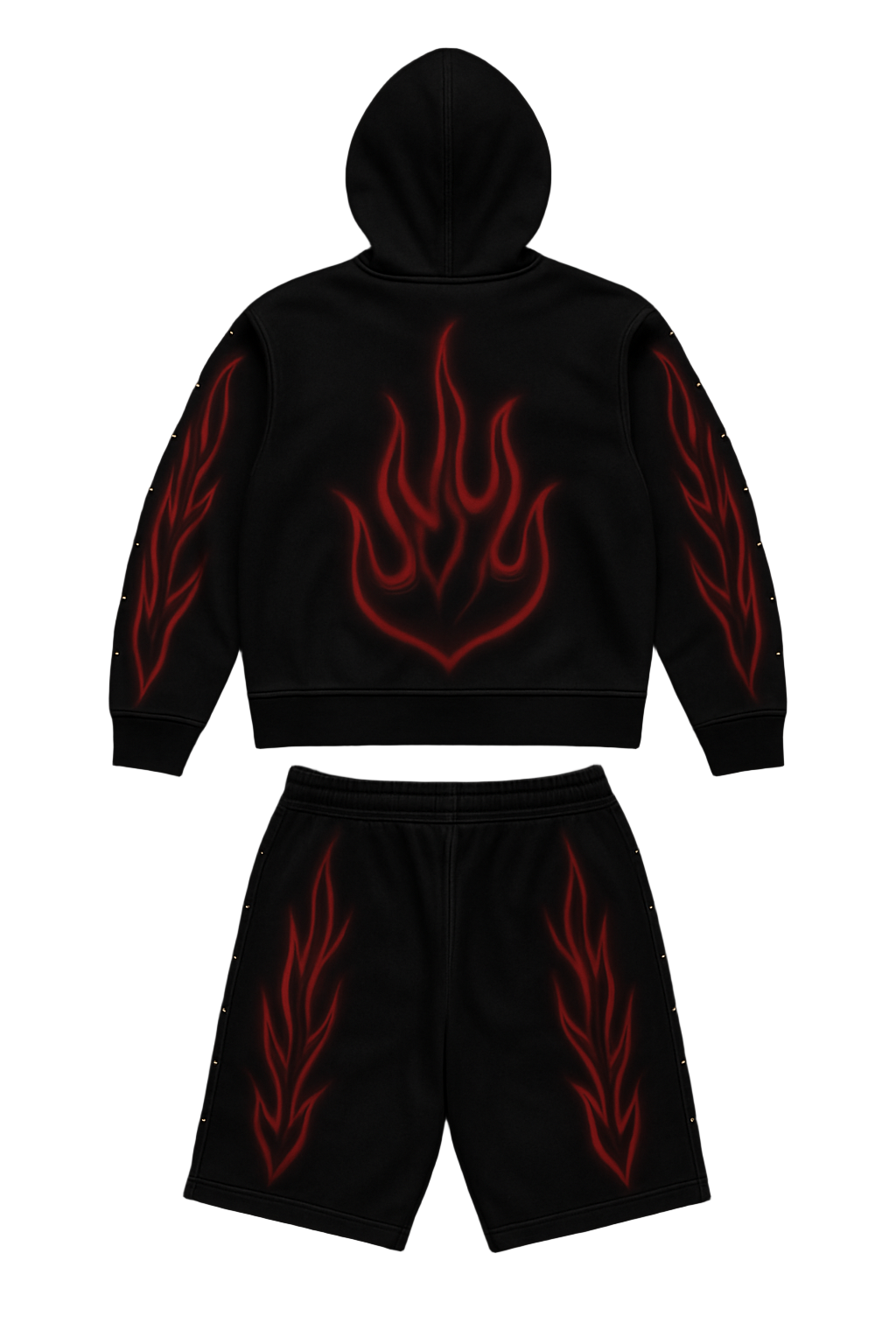 Fire U Set (Black/Red)
