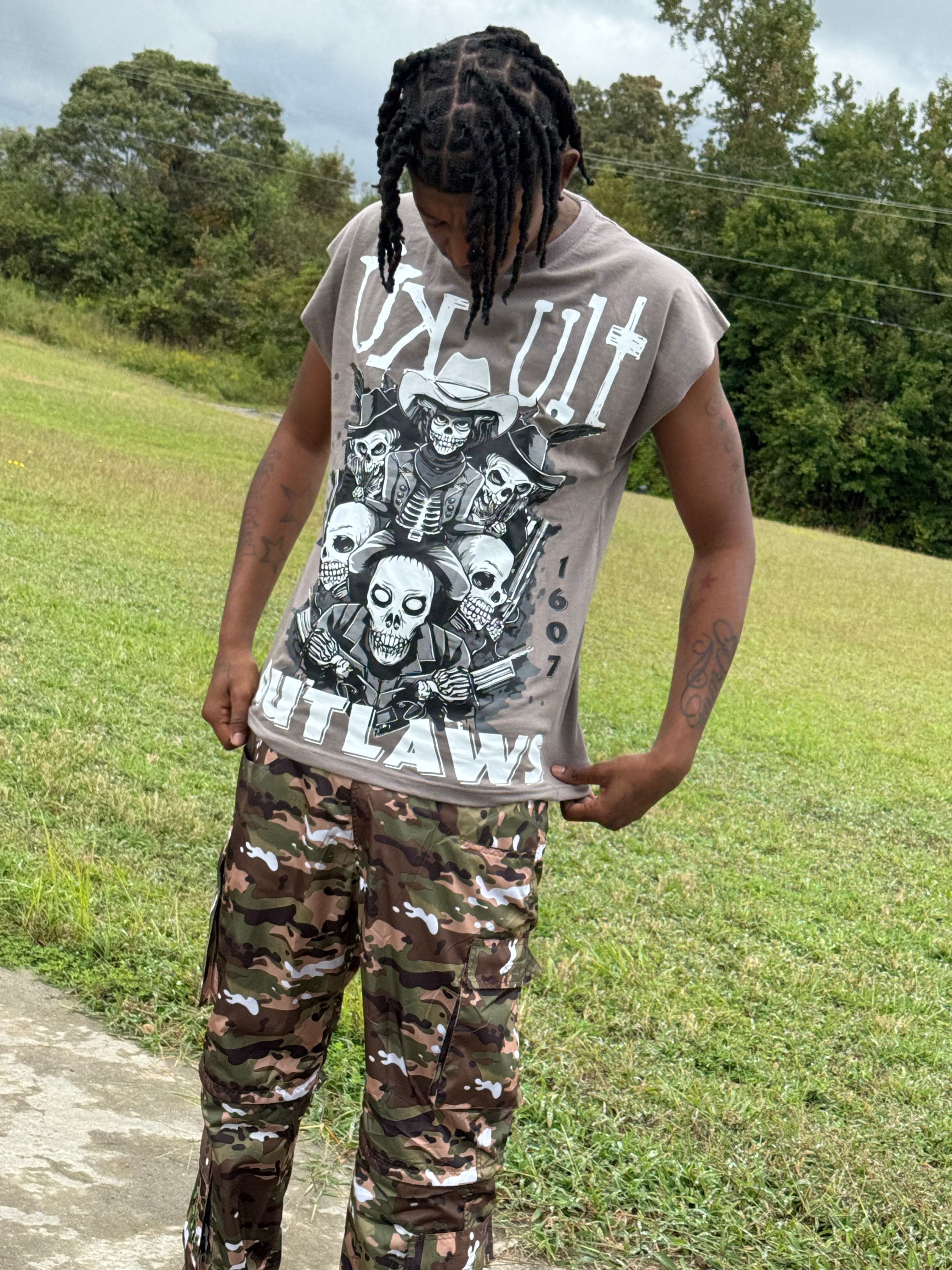 Outlaws Wild Sleeveless T Shirt