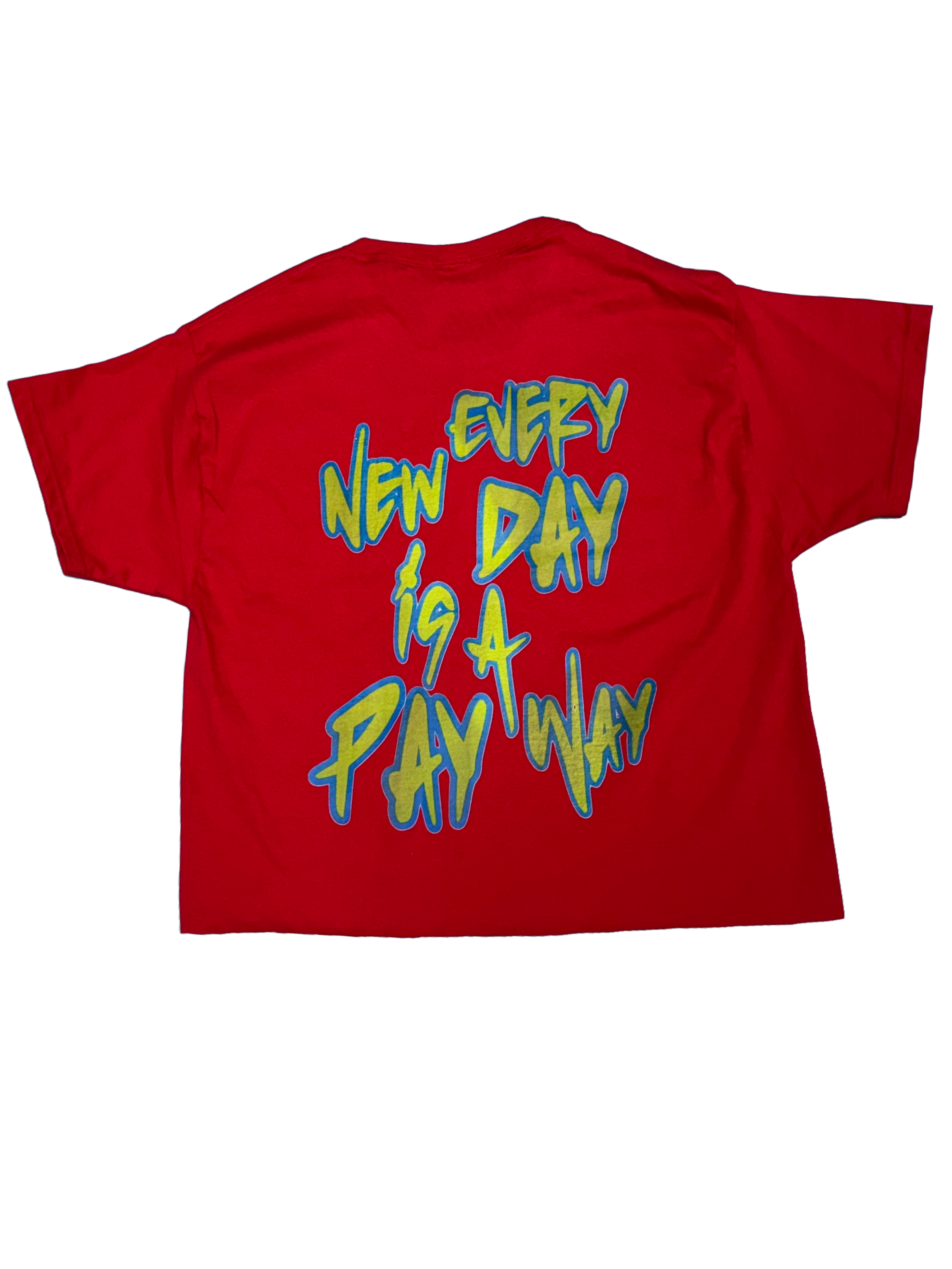 Every New Day $ 2.0  T-Shirt (Red)