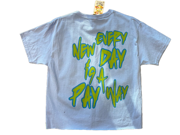 Every New Day 2.0 Tee  (Light Blue)