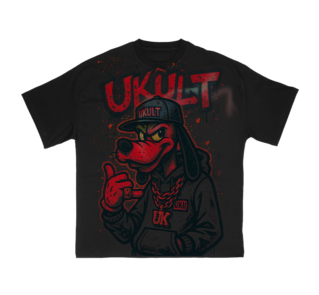 Drupski Tee (Black/Red)
