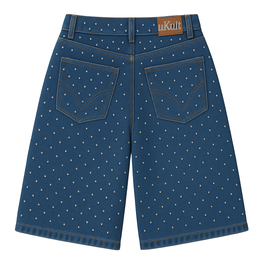 Spark Denim Shorts (Blue)