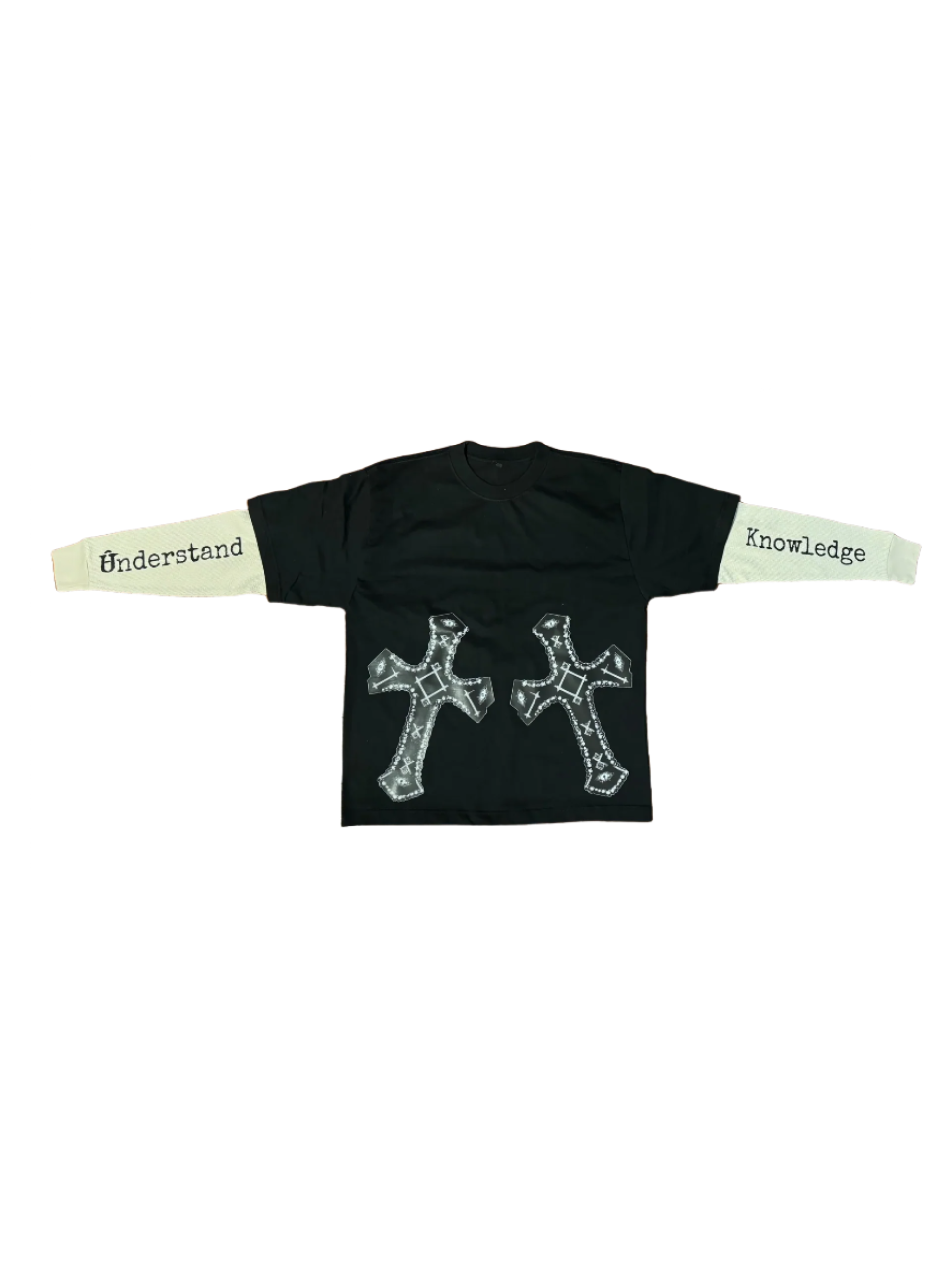 Cross Out Thermal Longsleeve Shirt