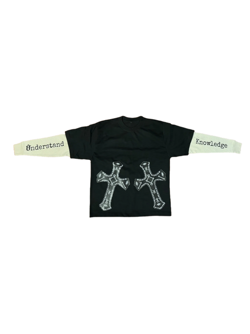 Cross Out Thermal Longsleeve Shirt
